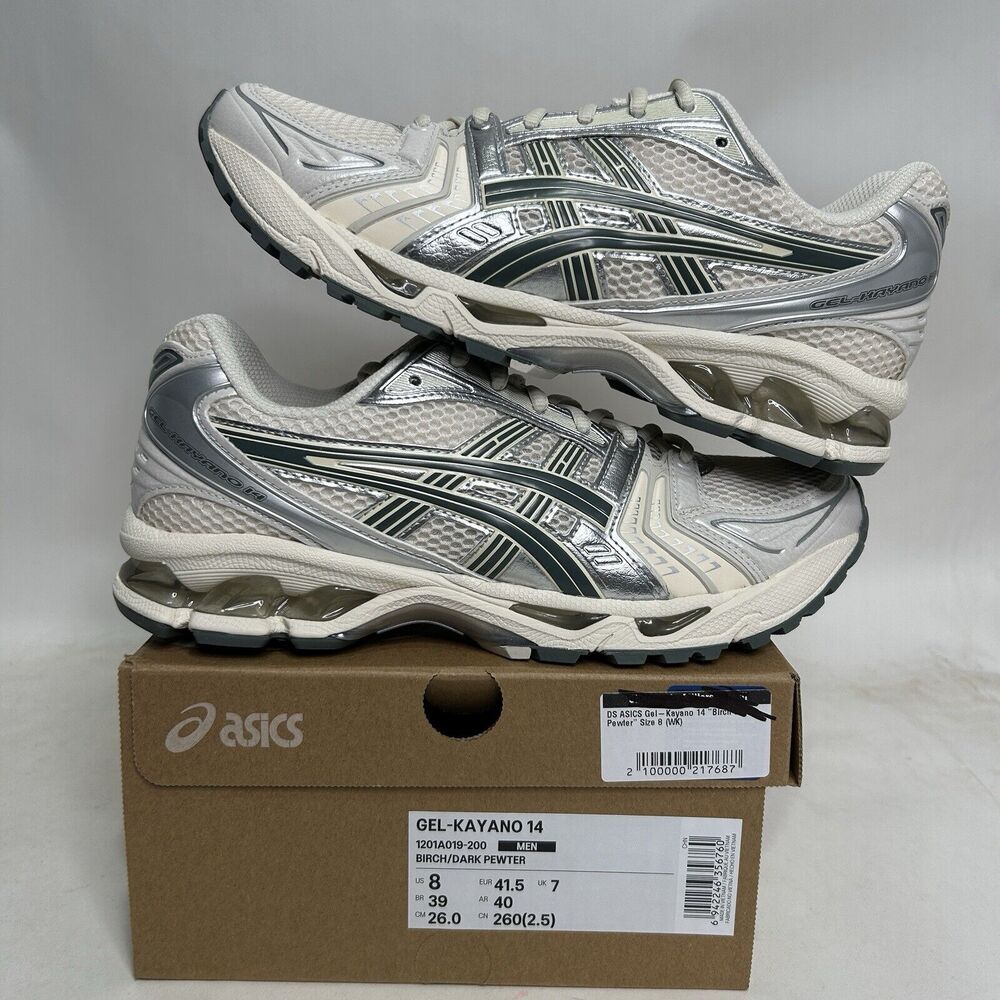 ASICS Gel Kayano 14 “Birch Dark Pewter” 2024 - Picture 1 of 5